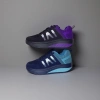 Black and purple color and blue and cyan color sports shoes Specification image